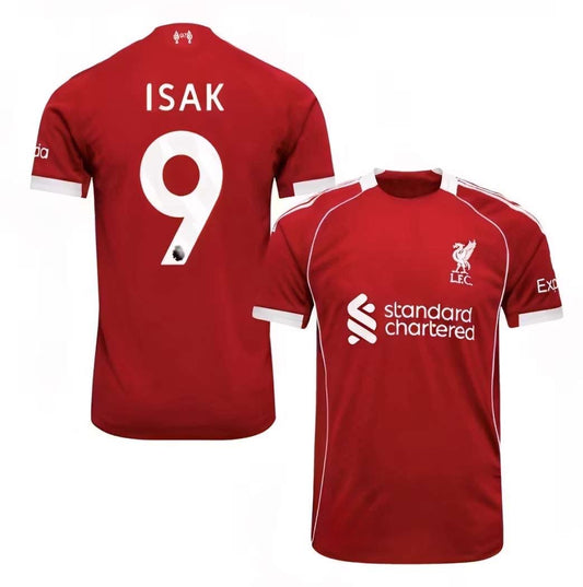 Fotbollströja Liverpool – Alexander Isak – Vuxen – 2025/26 – Hemmaställ