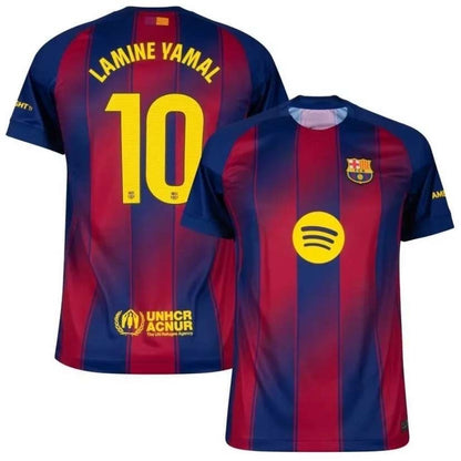 Fotbollströja Barcelona – Lamine Yamal – Vuxen – 2025/26 – Hemmaställ